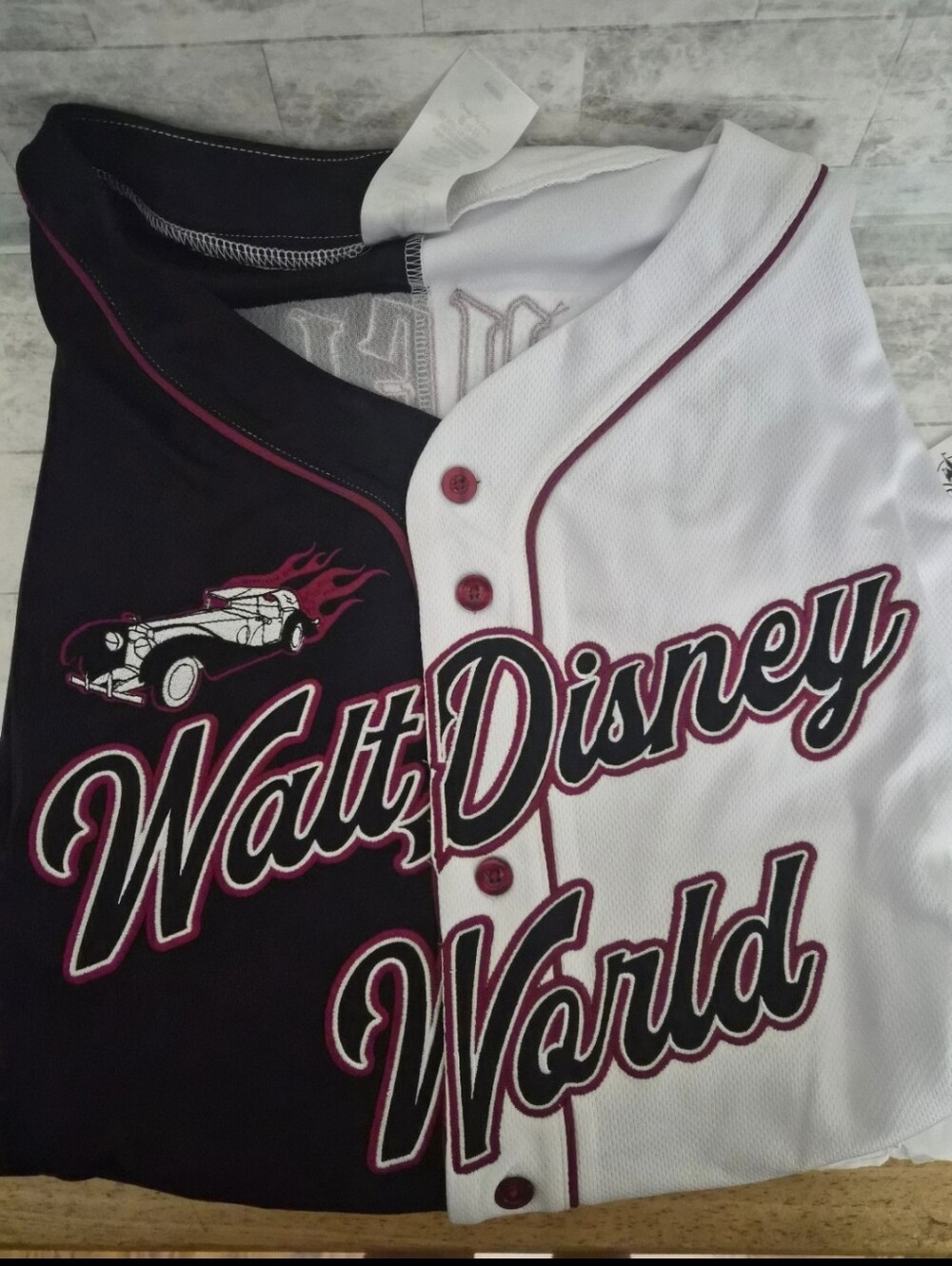 Disneyland Villain Baseball Jersey Cruella de Ville (S:2XL)